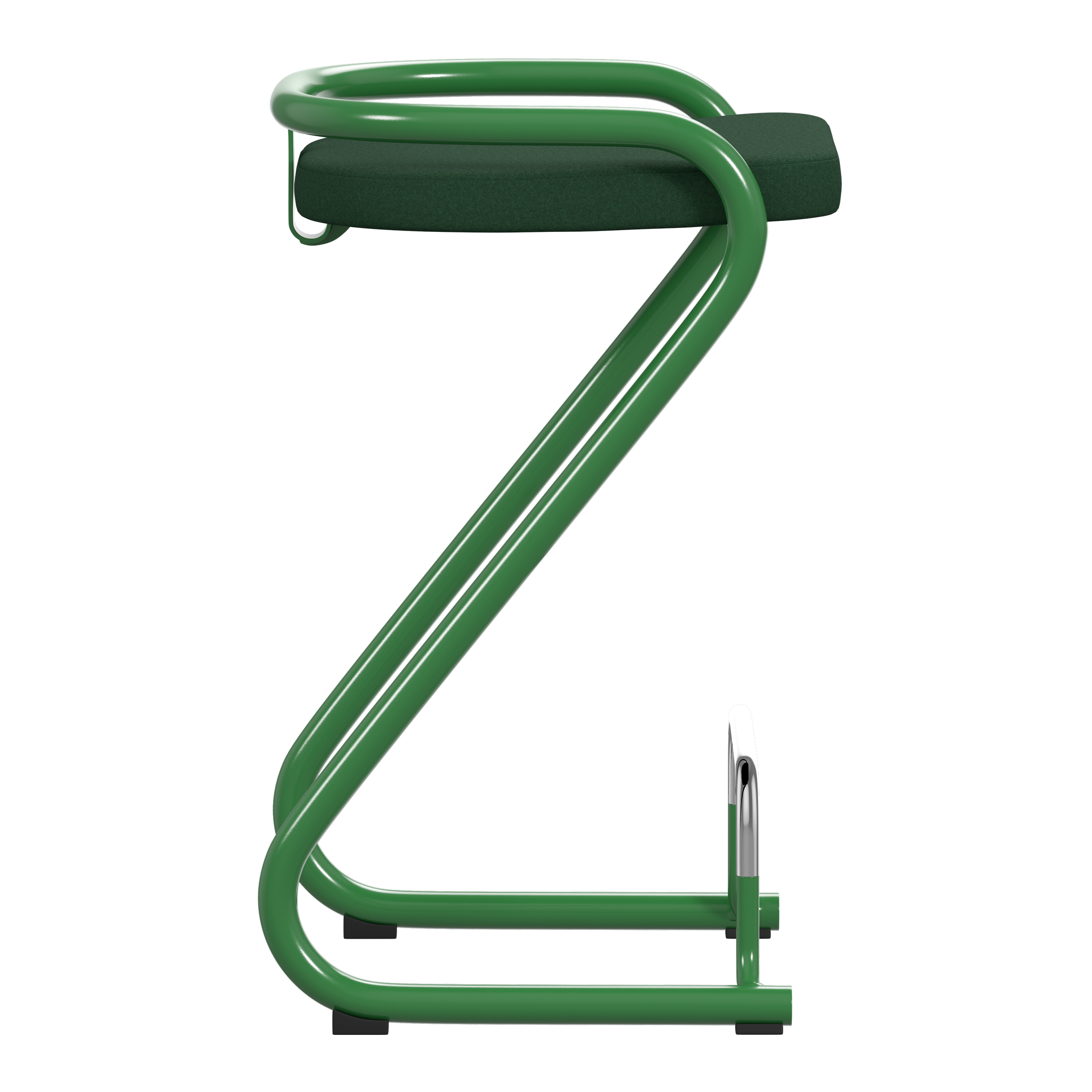 Lammhults_s70-3_barstool_green_green_side.png
