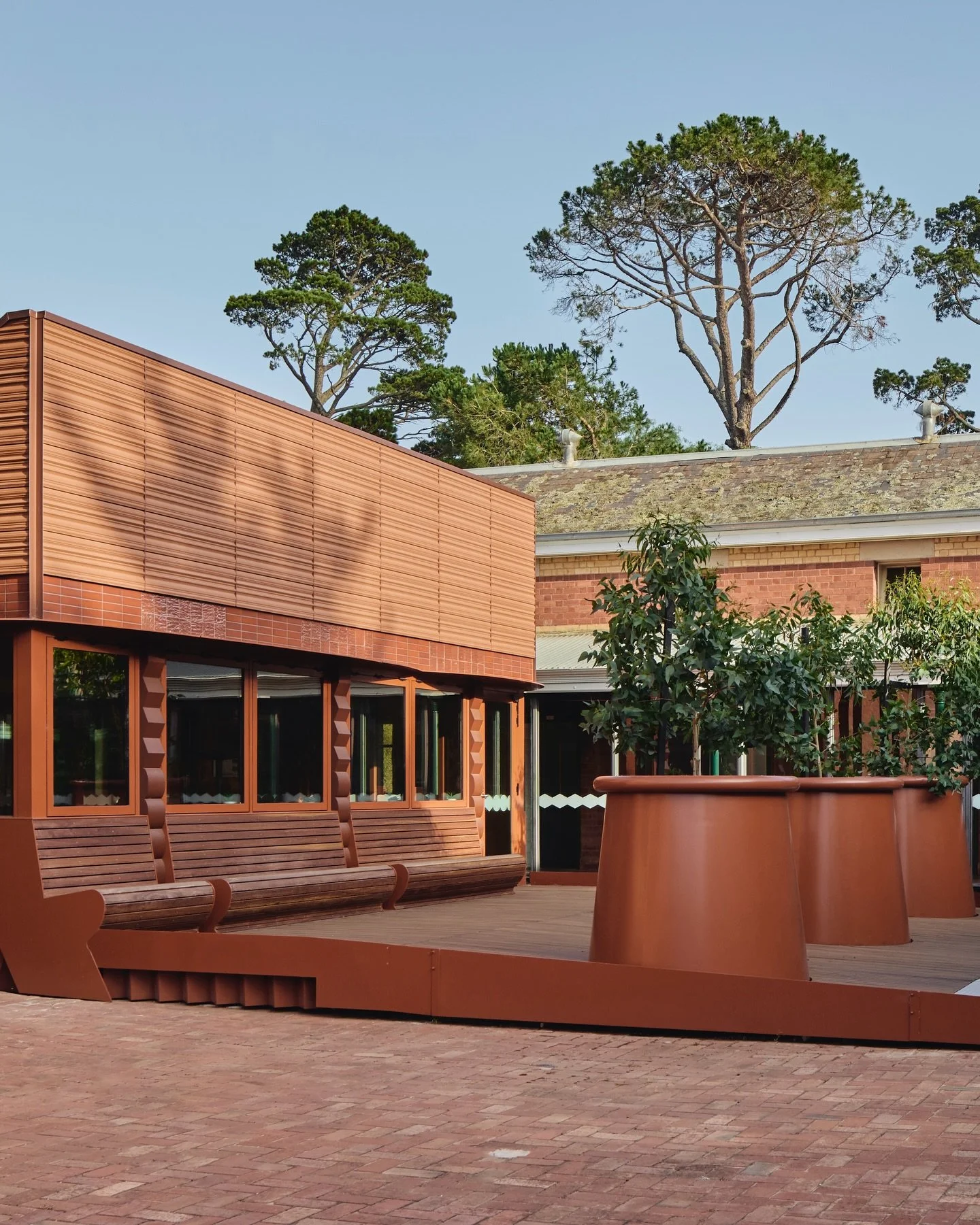 Sunbury Community Arts &amp; Cultural Precinct ✷

A thoughtful new chapter for a site with a complex history. Bringing together artists, community and Traditional Owners, the precinct has been carefully reimagined as a place for art-making, reflectio