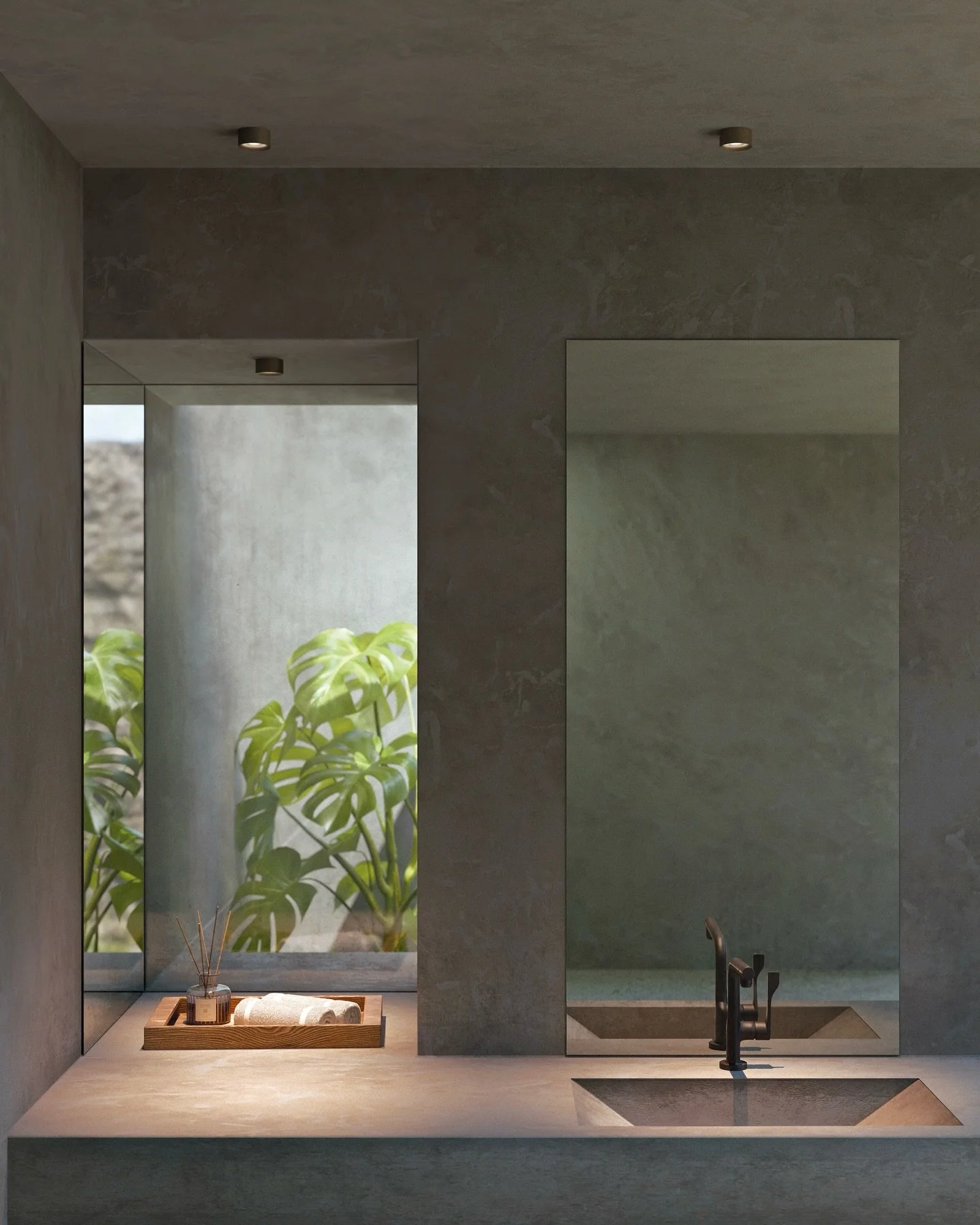 PM 70_on fix by @herlighting, Barcelona 

Light, distilled to its purest form.

A round, surface-mounted spotlight offering precise, symmetrical illumination with a 36&deg; beam angle.

Perfect for considered architectural spaces - from residential i