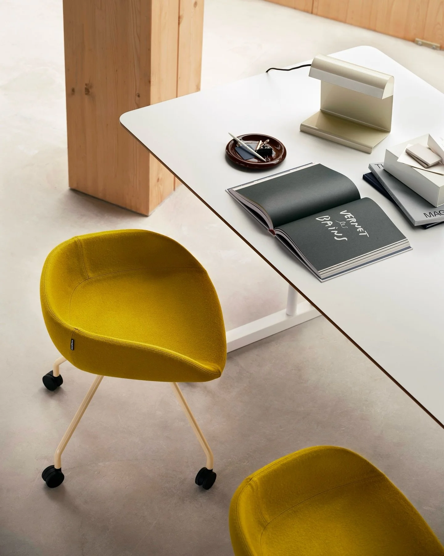 New | Fendo Stool by @skandiform 
Design @stefanborselius

Built on a simple idea - comfort within a compact form.

Part of the Fendo family, defined by the distinctive split between seat and back, the stool extends this concept into a more mobile ex