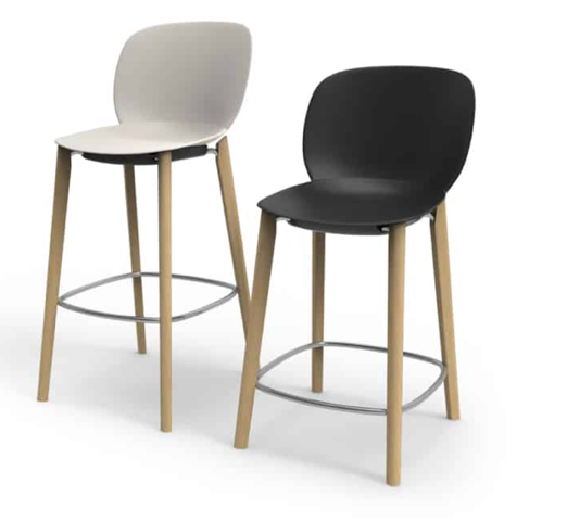 Plose Stool Woooden Legs 