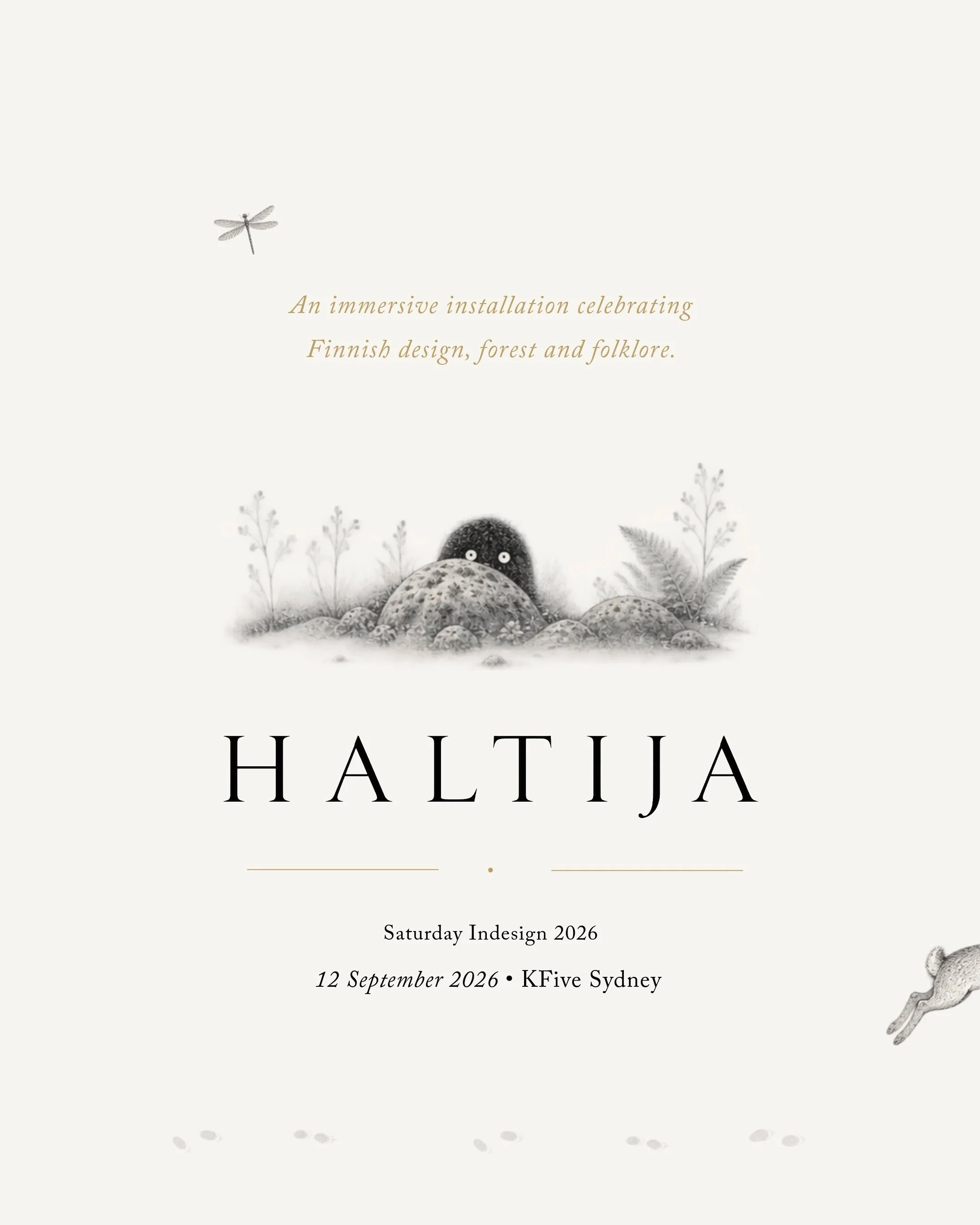 This September, HALTIJA comes to Sydney.

For one day, KFive becomes an immersive world of Finnish design, timber, textiles and folklore for @saturdayindesign 2026. 

Featuring furniture by @nikarioy and textiles by  @marimekko, HALTIJA invites you t
