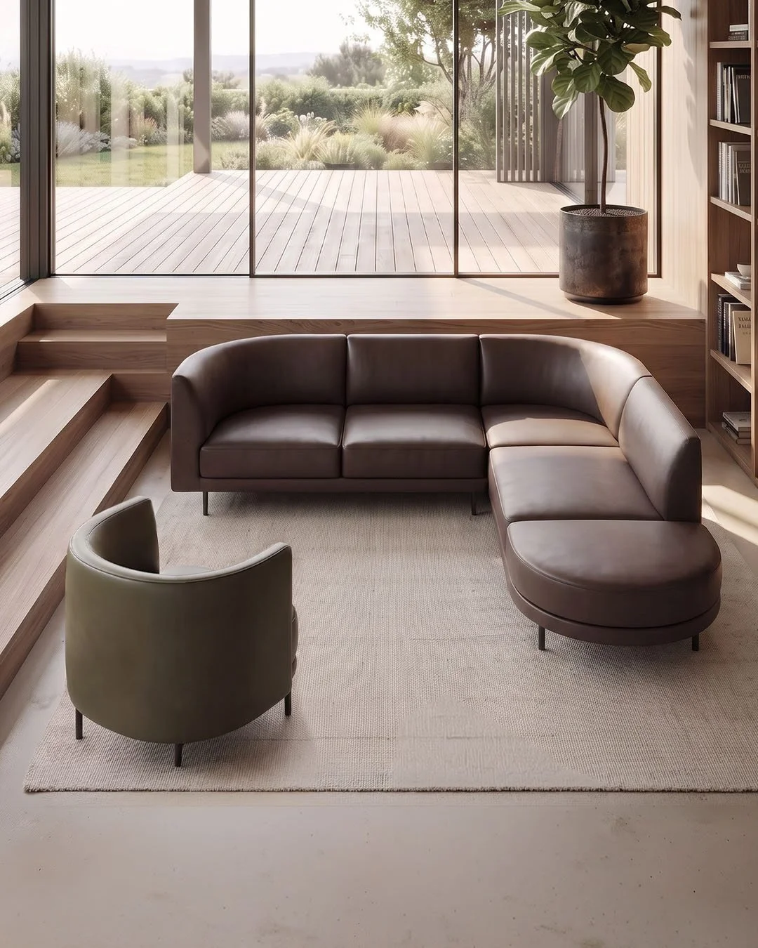 New | Round Up by @segisofficial 
Design @studiozest.it 

Fresh from Milan, Round Up is a new modular sofa system from Italian brand Segis, designed for lounge, waiting and shared spaces.

Generous upholstered modules can be configured to suit the pr
