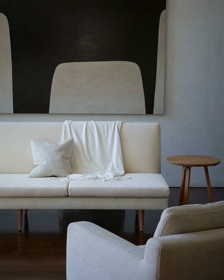 An icon of Australian modernism.

Originally designed by renowned Australian architect Robin Boyd for his family home in Melbourne, the Walsh St Sofa is defined by its architectural silhouette, clean lines and considered proportions.

Brought into co