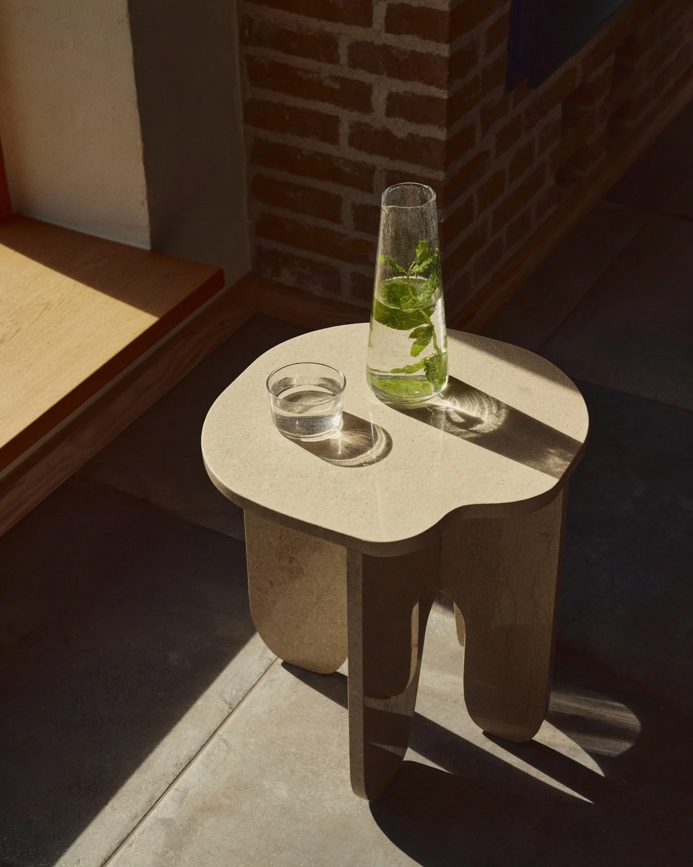 Mist Side Table by @andersenfurniture 

An appreciation for natural materials, thoughtful proportions and the beauty of simplicity. 

Its softly rounded surface rests upon an open marble base, creating a quiet interplay between weight and lightness. 
