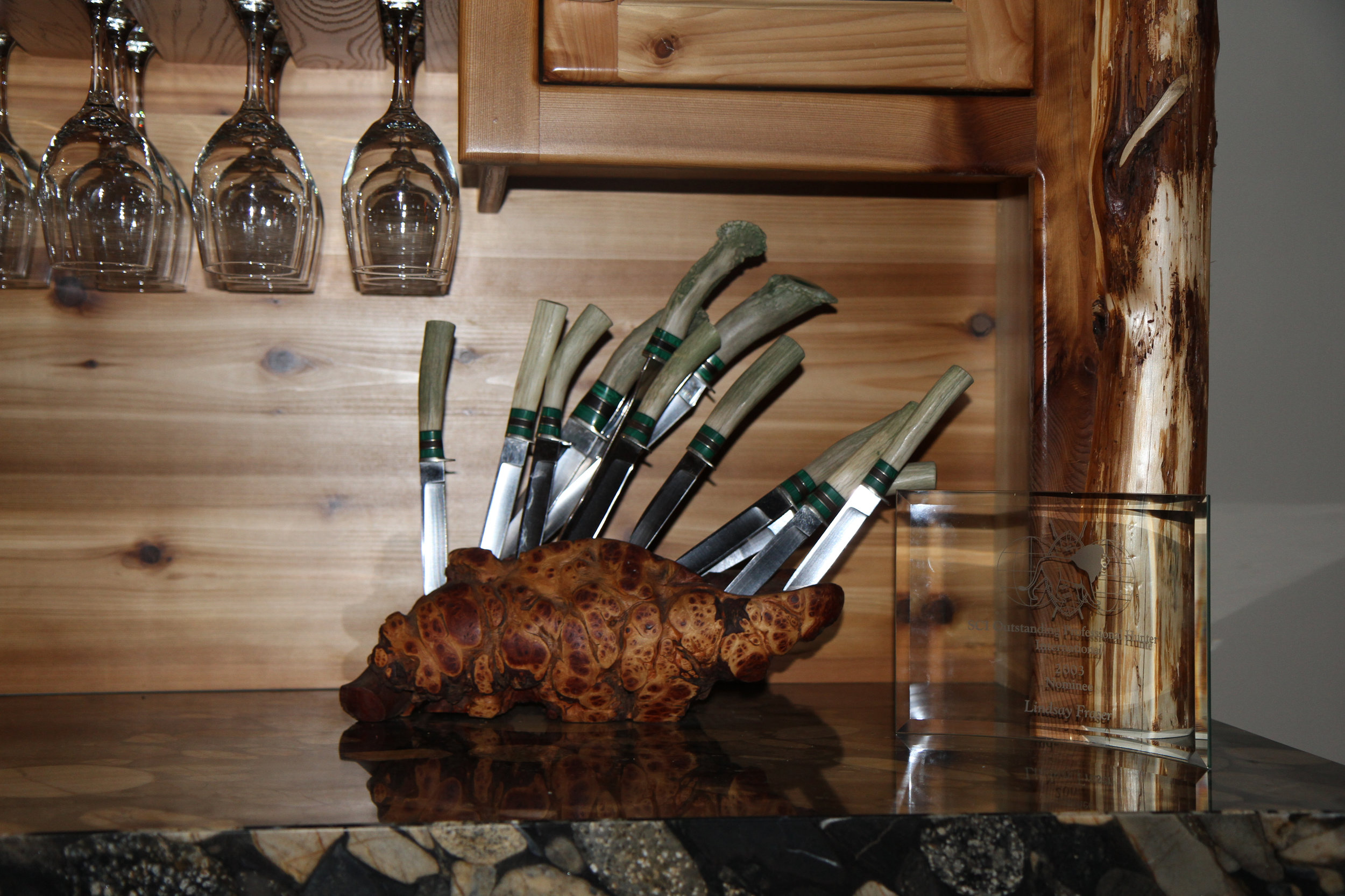 Lodge knife set