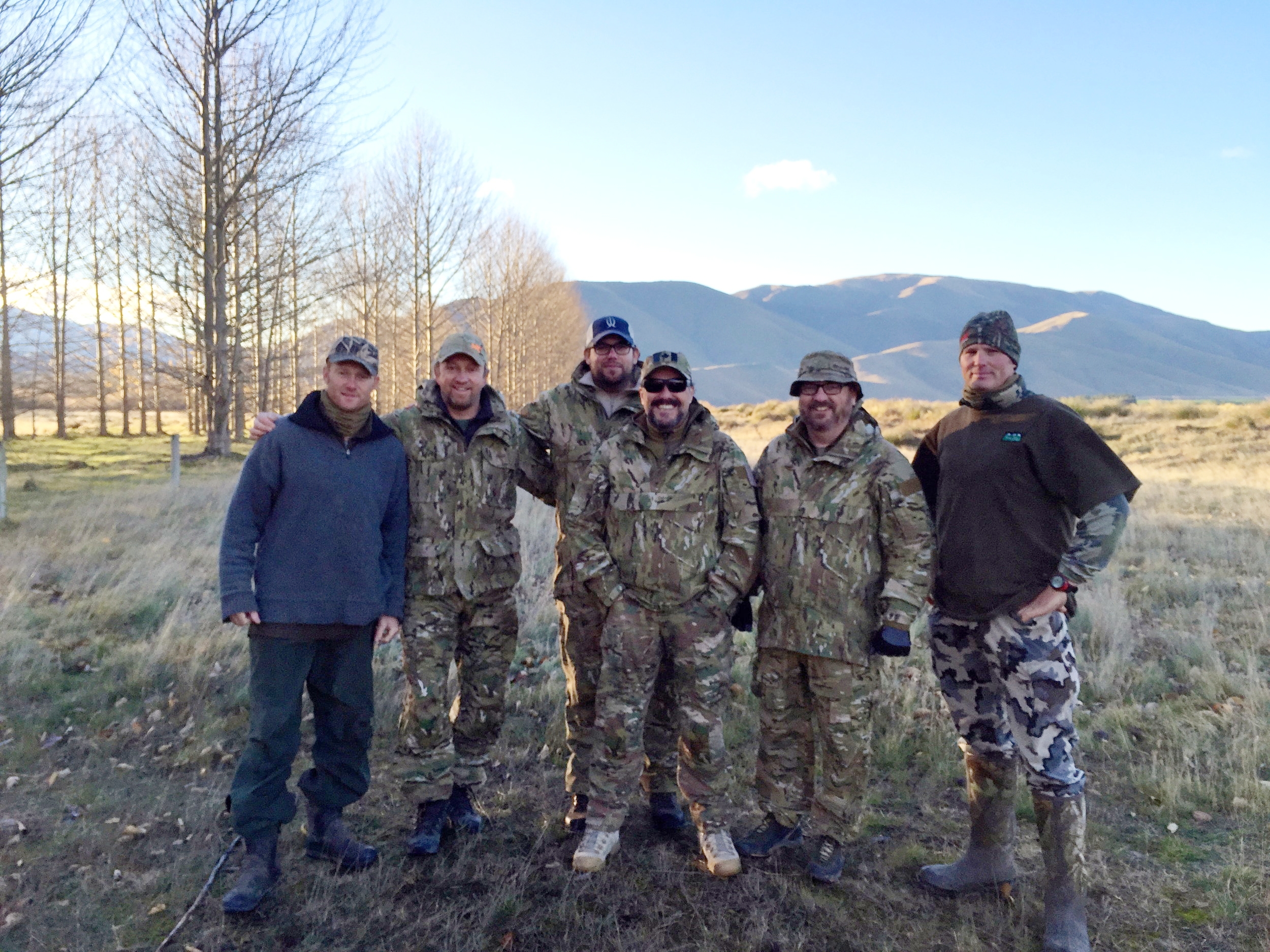 TYR Tactical Arizona group hunting with Woodbury Safari Lodge | Fraser Safaris New Zealand