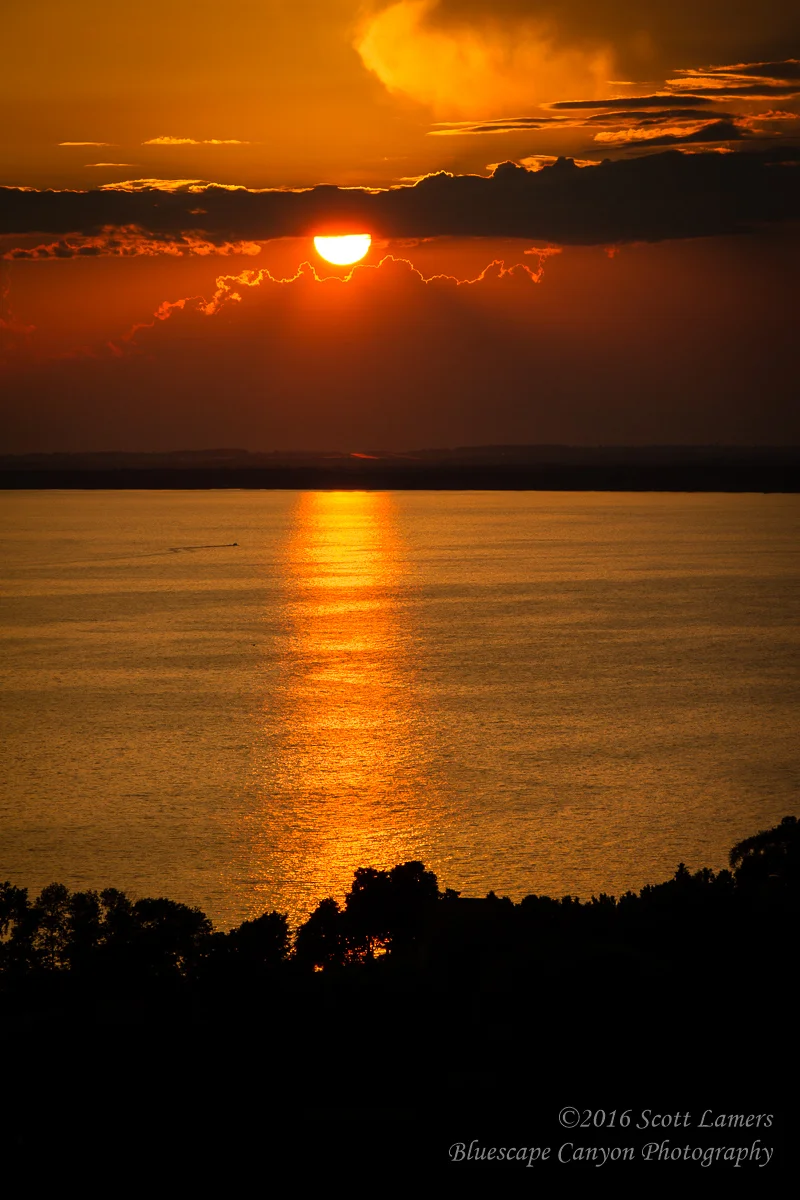 Sunset from the Tower - Sherwood, WI