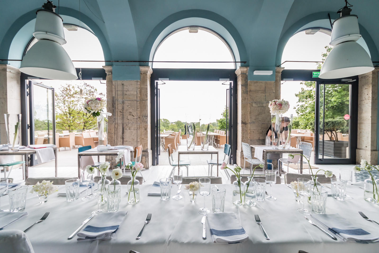 Qchnia artystyczna restaurant in Ujazdowski Castle