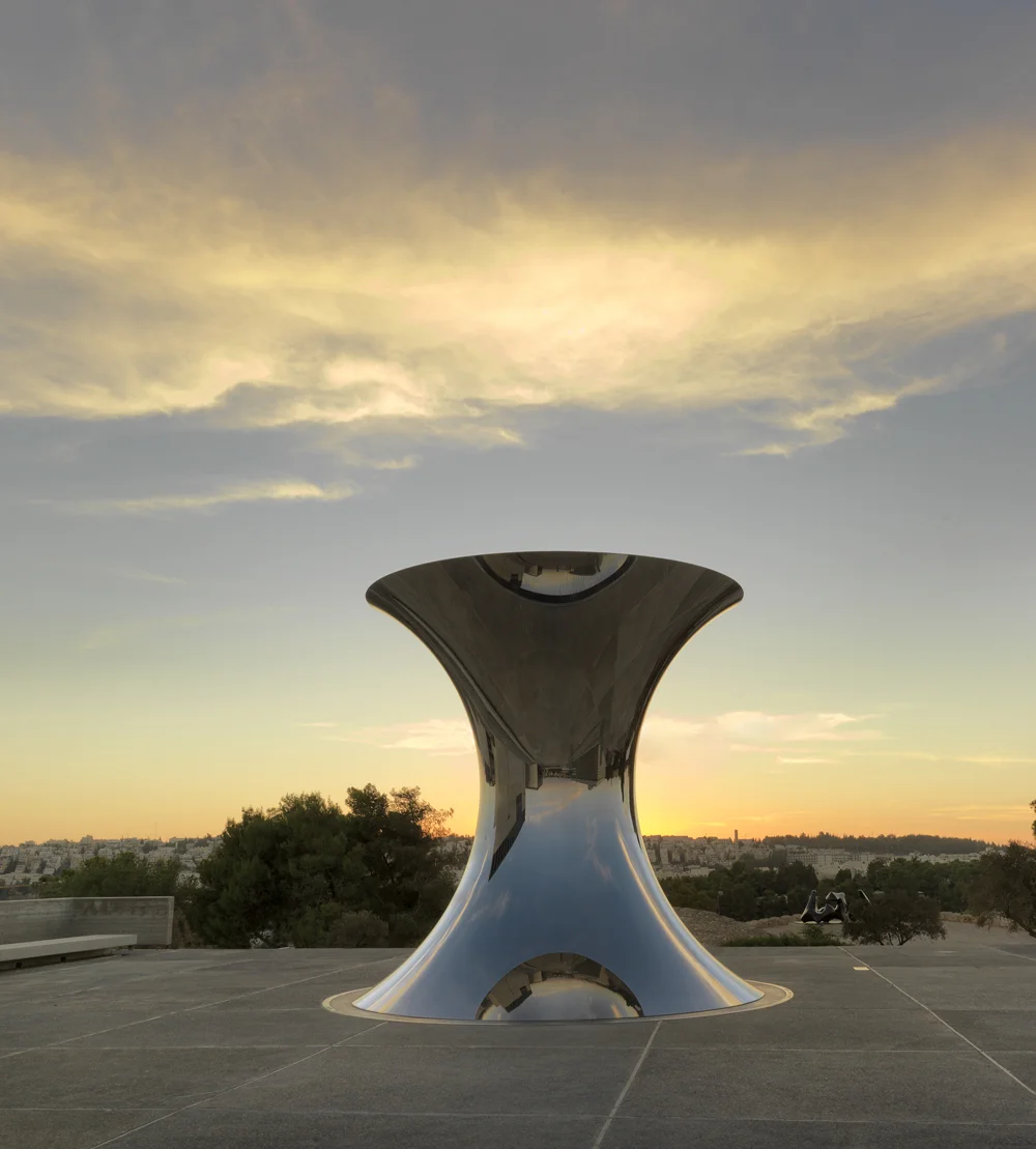 Turning the World Upside Down by Anish Kapoor Pic: Elie Posner