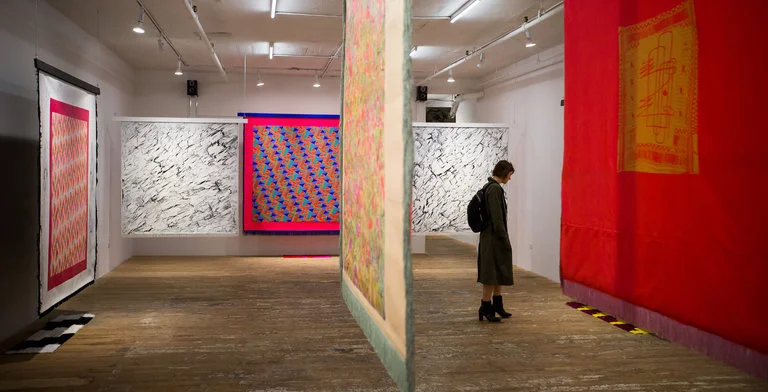 Exhibition view of Lisa Alvarado at Bridget Donahue Gallery
