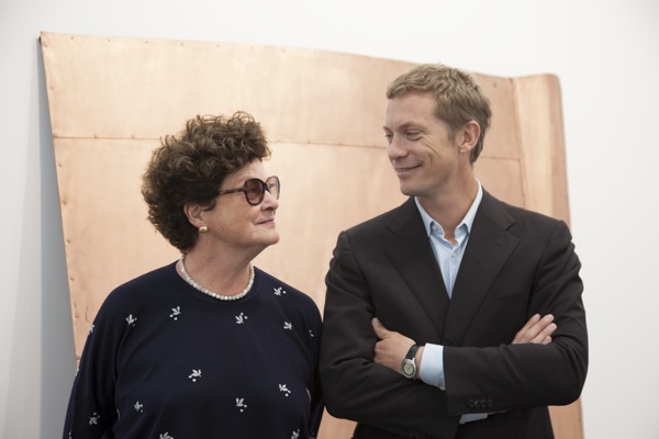 Chantal Crousel and her son Niklas