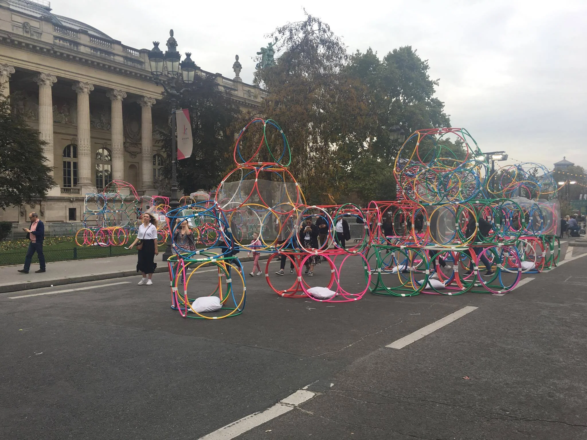 Outdoor Installation by Yona Friedman