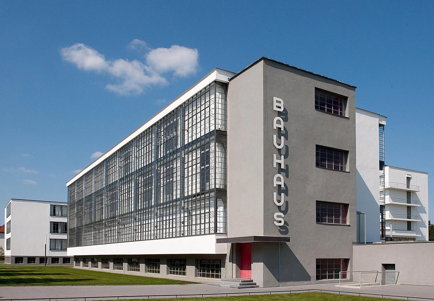 The Bauhaus School today. Image: Bauhaus Dessau