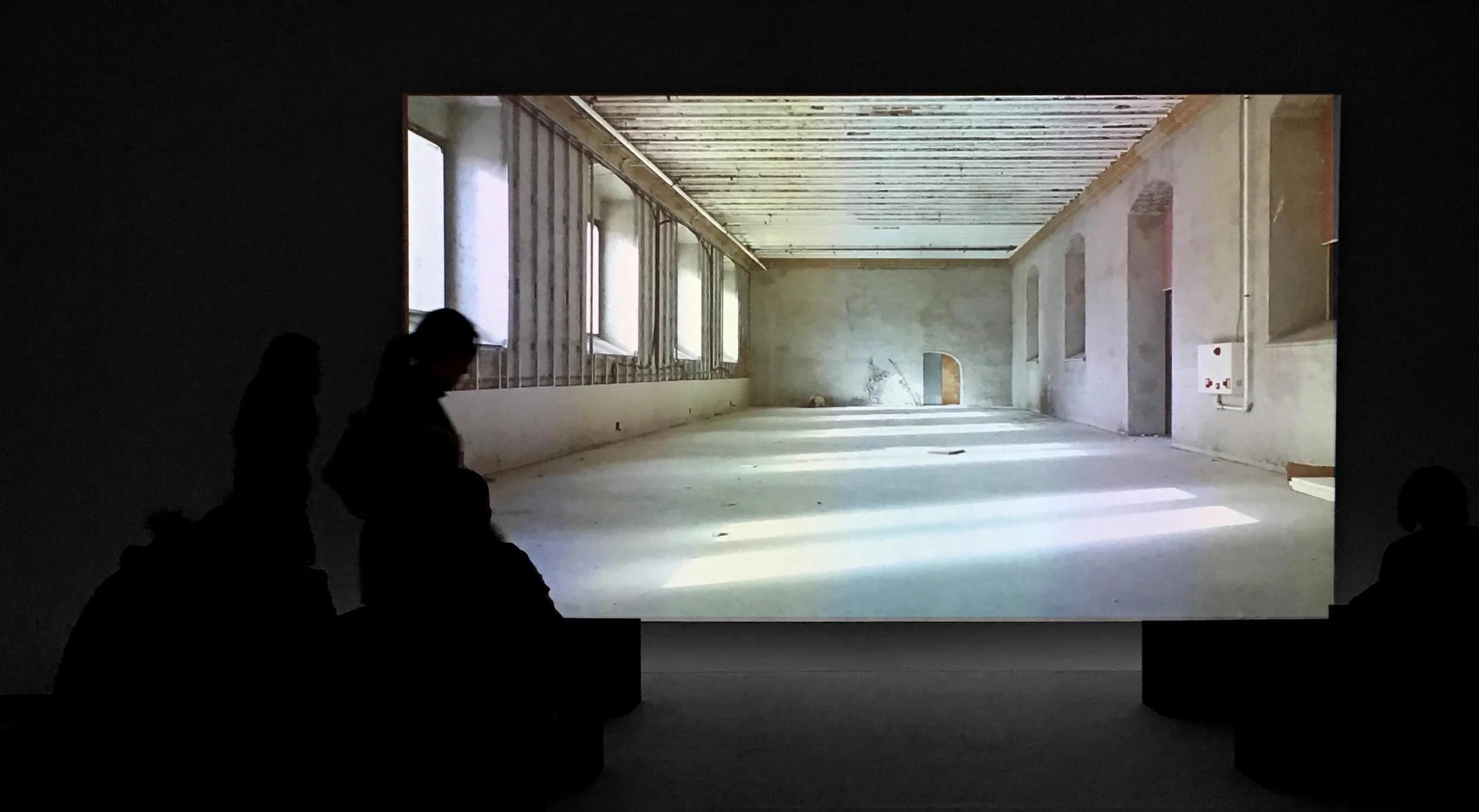 Video installation at Itziar Barrio exhibition