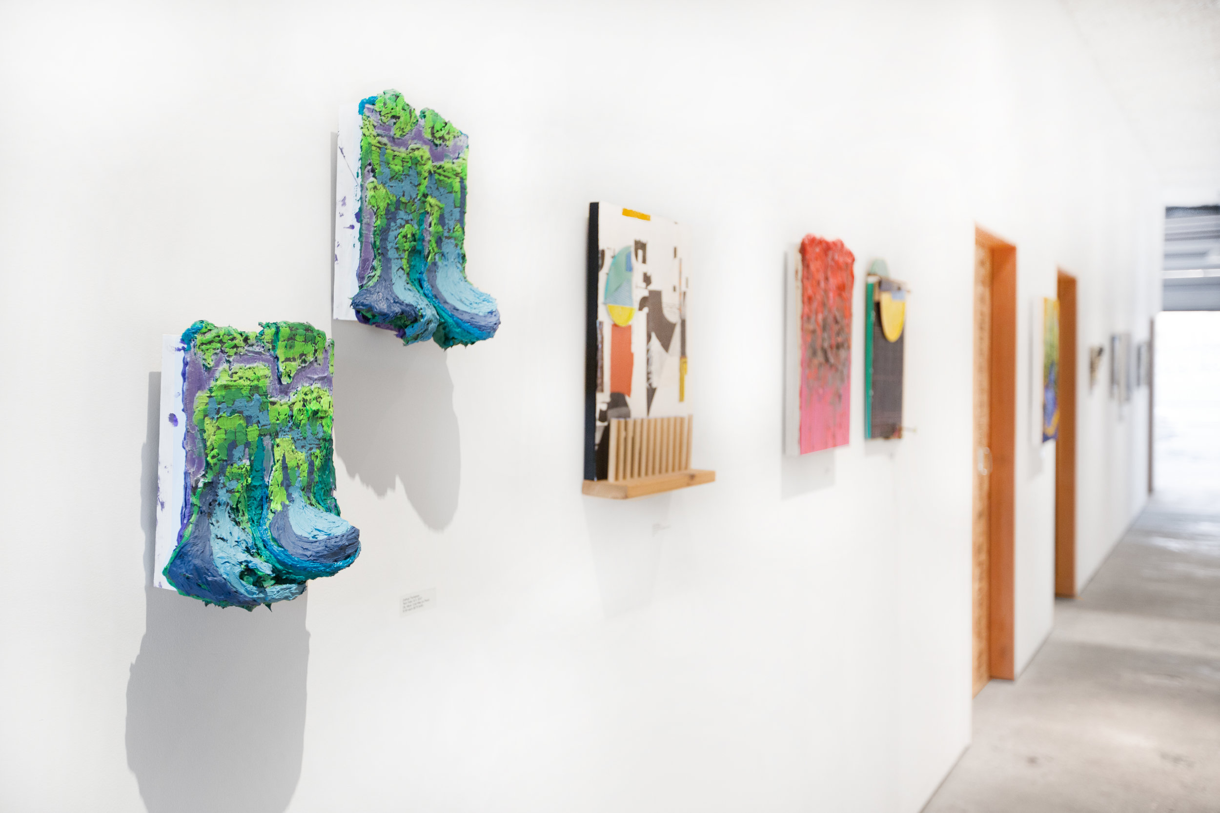 In Between Doing & Undoing , Installation View