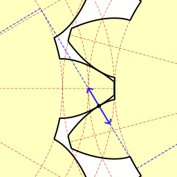 Involute gearing, via wikipedia.org/Claudio Rocchini