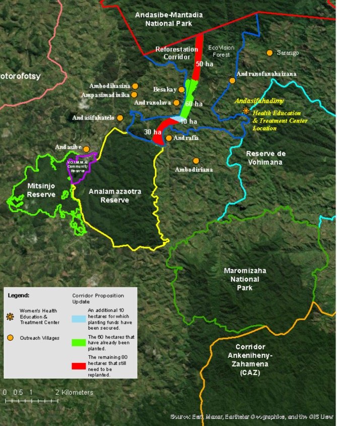 🟩 60 ha planted
🟦 10 ha funded
🟥 80 ha to go

🌱 We&rsquo;re reforesting Madagascar&mdash;one hectare at a time&mdash;and creating a corridor to connect two of the country&rsquo;s most important protected areas.

This work supports endangered lemu