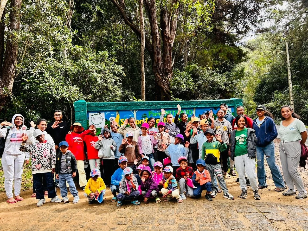 We had the privilege of organizing a conservation education field trip with the children and youth from Centre HENINTSOA 💚

The goal: to immerse them in the forest, wildlife, and environment&mdash;and inspire a deep connection to protecting the ecol