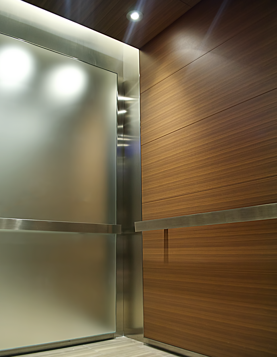 Glass Elevator Wall Panels Design Specify Fabrication Elevator Scene