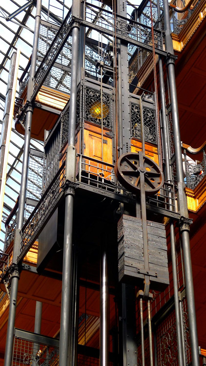 Bradbury Building Elevator