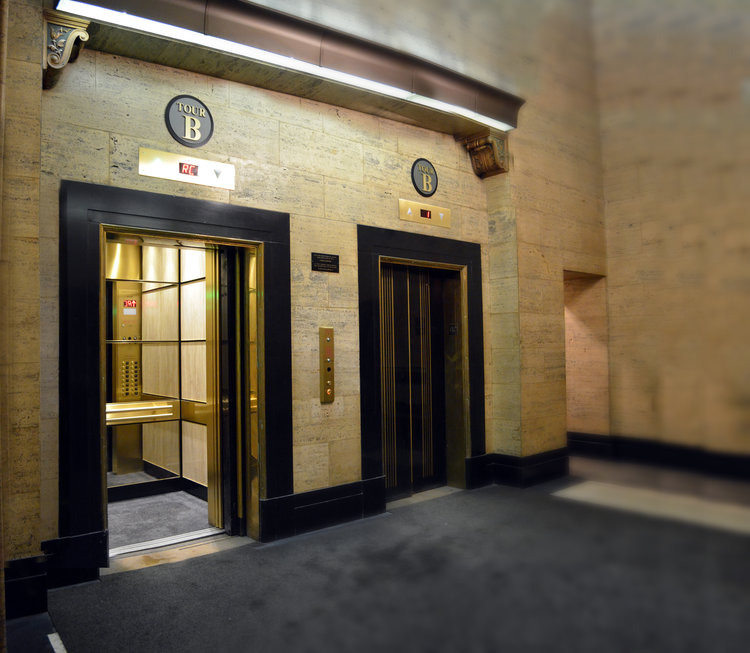 Travertine Elevator Interiors Engineered Lightweight