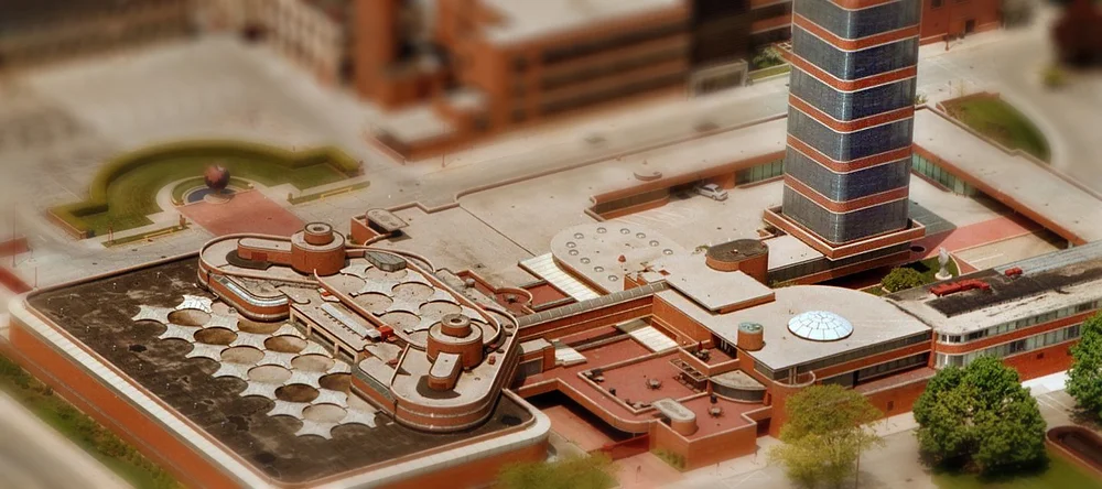 Johnson Testing Tower Johnson Research Tower and Administration Building marks Frank Lloyd ...