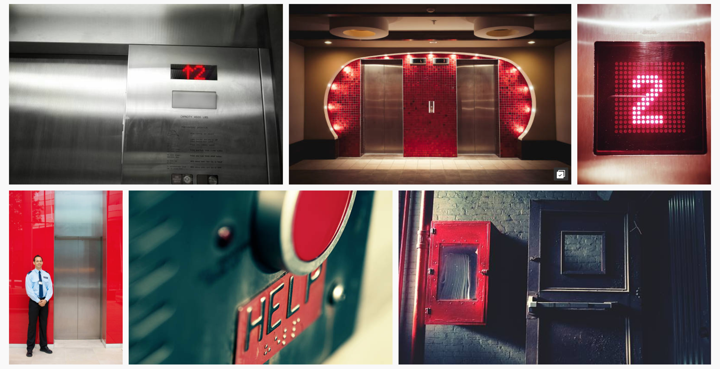 10 Epic Red Elevators That You'll Love Scene | Cab Design, Modernizations & More