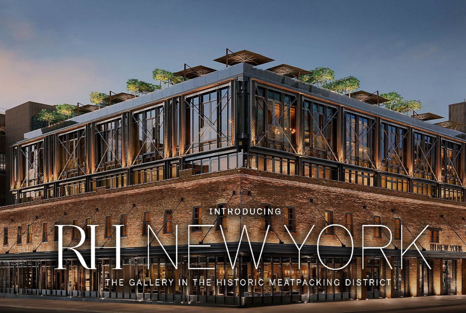 Restoration Hardware Facade