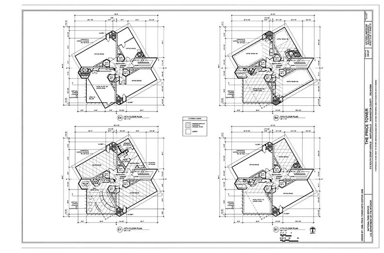 11th_and_13th_-_15th_Floor_Plans_-_Price_Tower,_510_South_Dewey_Avenue,_Bartlesville,_Washington_County,_OK_HABS_OK-67_(sheet_8_of_17).jpg