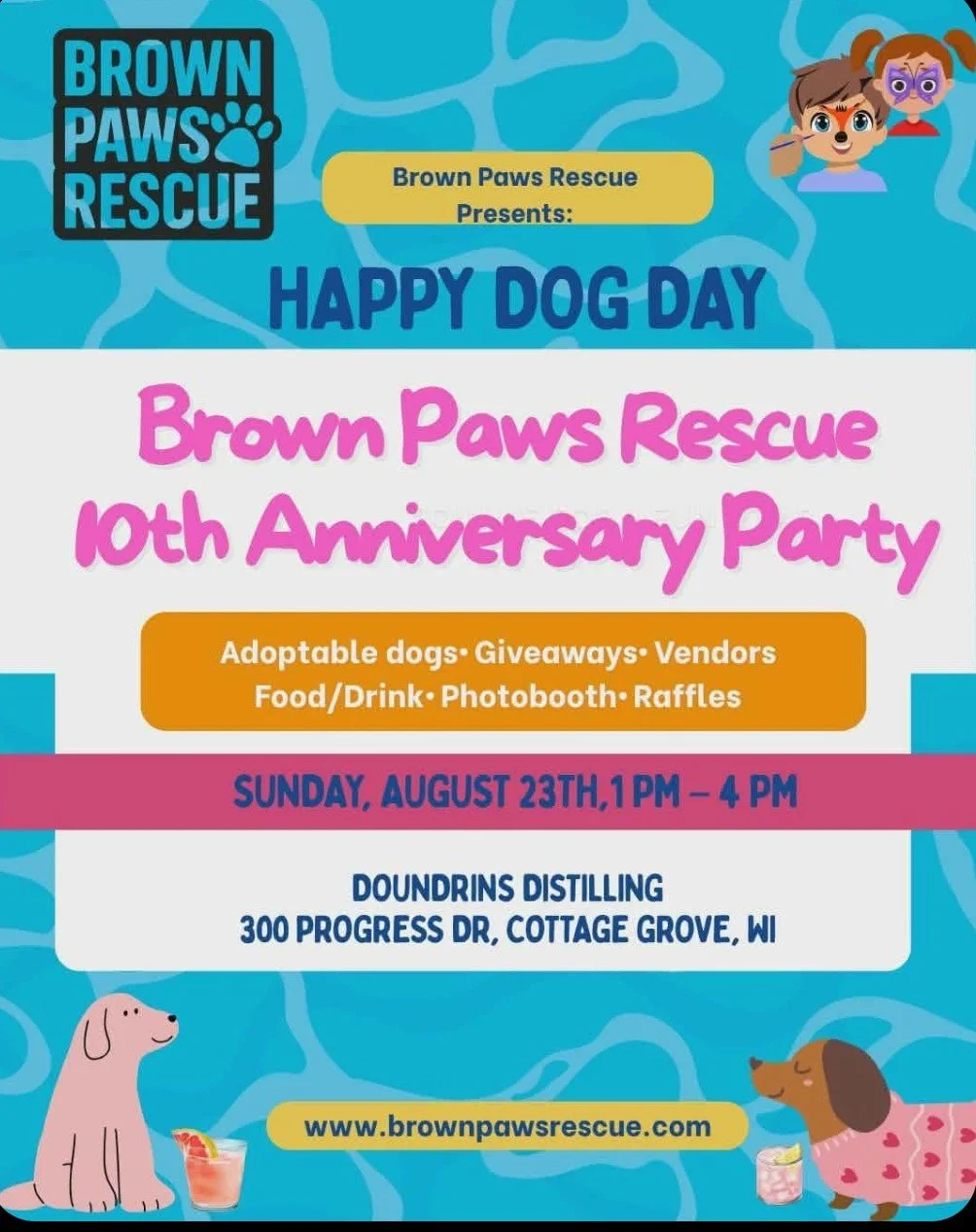 Brown Paws Dog Rescue 10th Anniversary