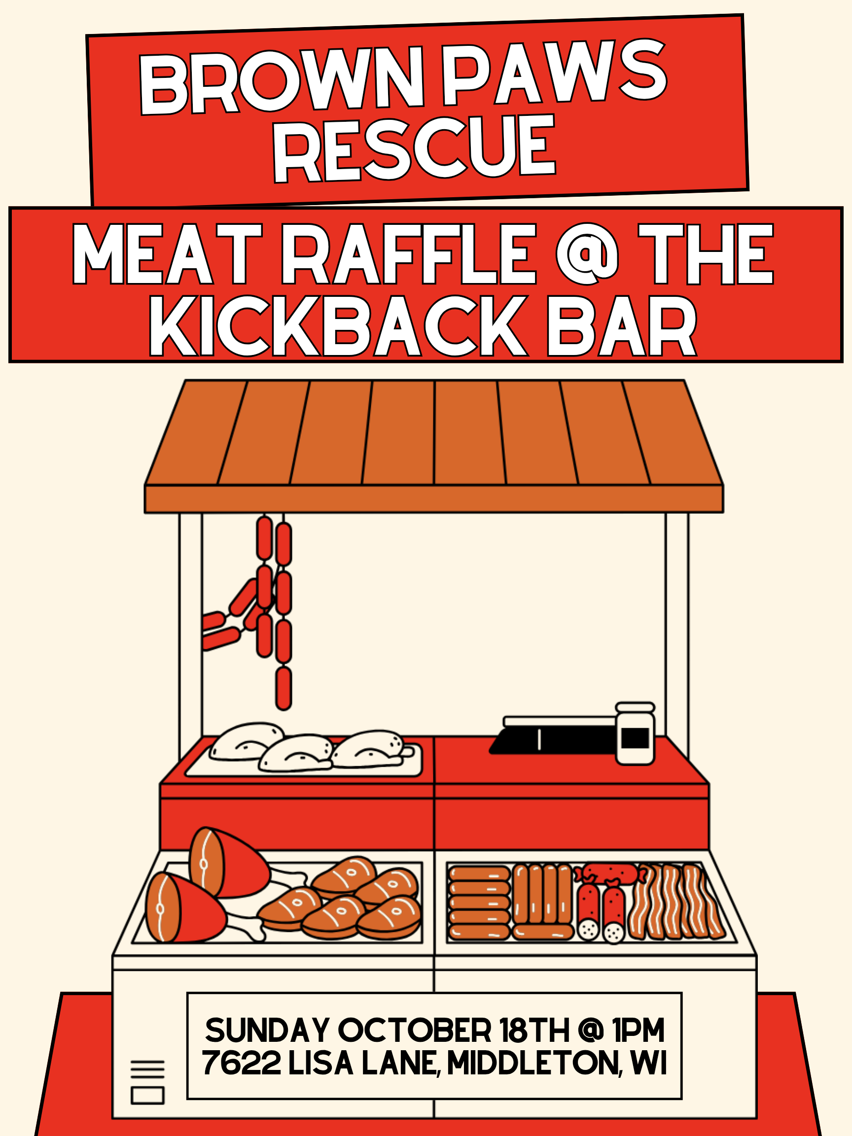 Kickback Bar Meat Raffle