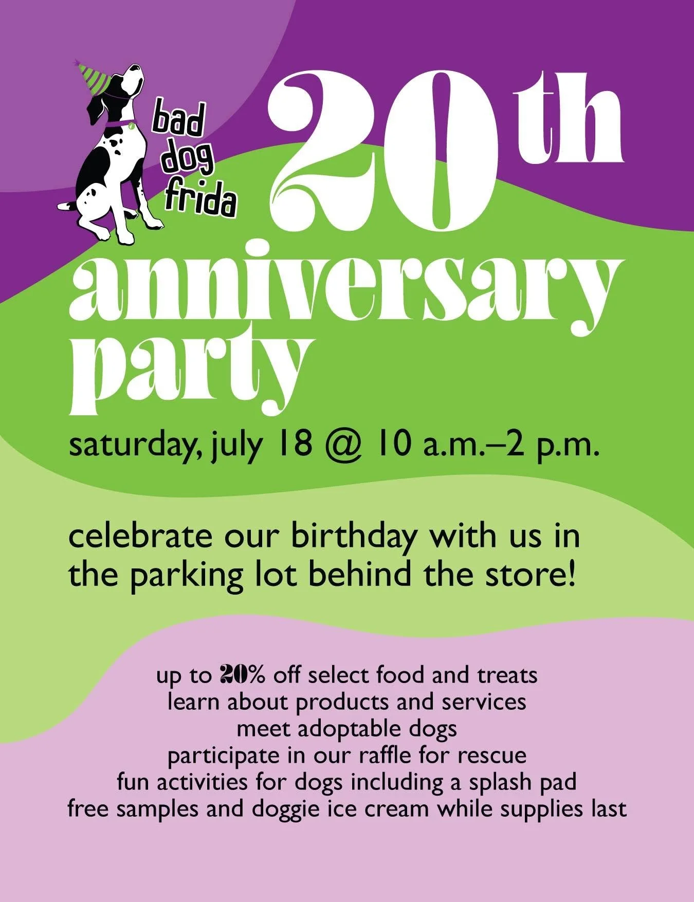Bad Dog Frida's 20th Anniversary Party