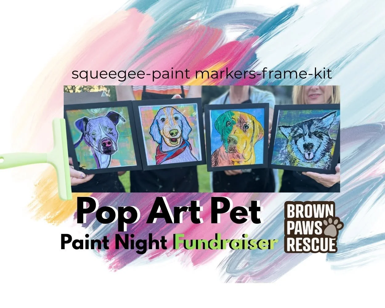 Pop Art Pet on Glass w/ Expressively You @ Doundrin's Distilling 