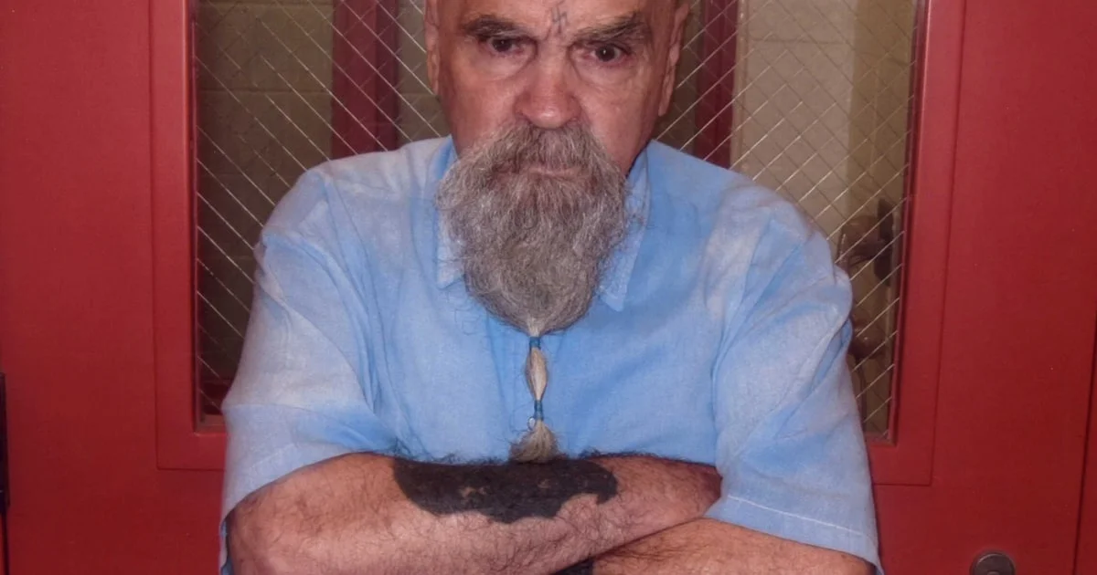 Current photograph of Charles Manson