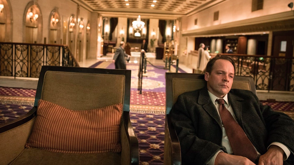 Peter Sarsgaard as Frank Olson (courtesy of Netflix)