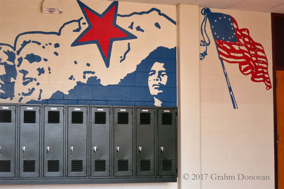 Lee High School mural