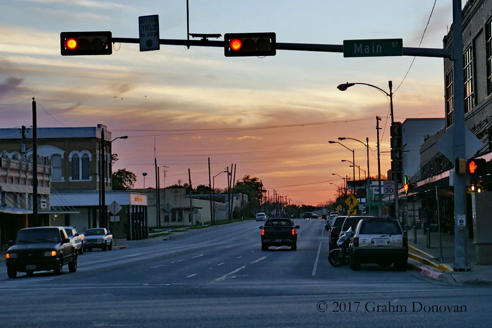 The sunset location from Friday Night Lights , as seen in March 2017