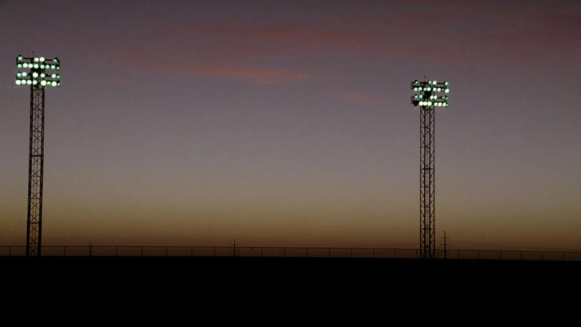 The stadium lights from Friday Night Lights - © 2006 NBC Studios, Inc.