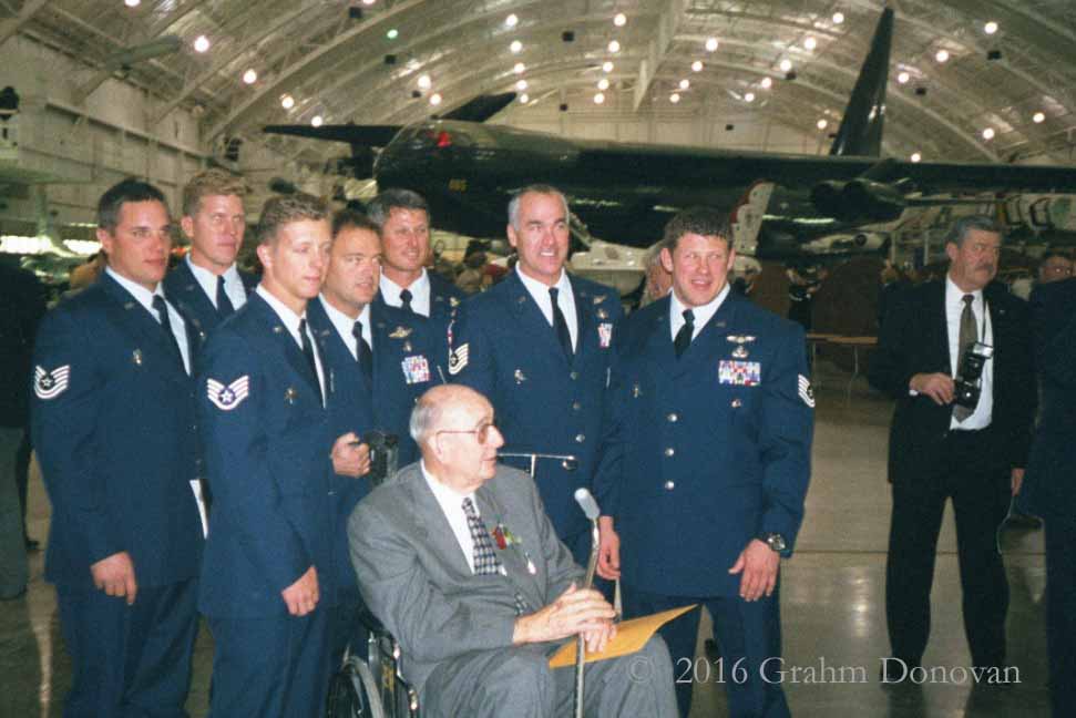 William F. Pitsenbarger with Pararescuemen