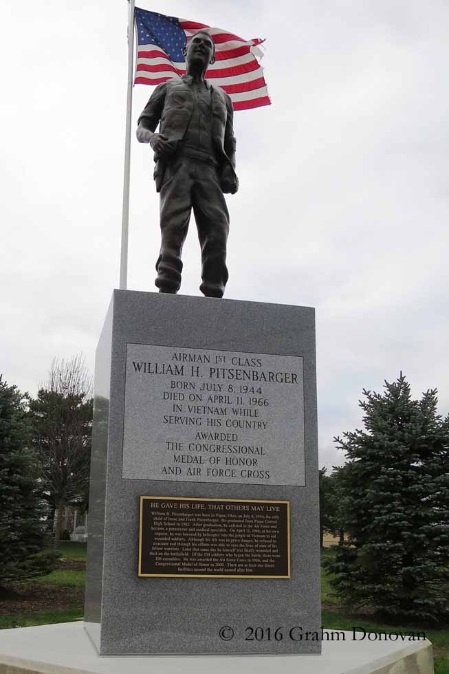 William H. Pitsenbarger Statue