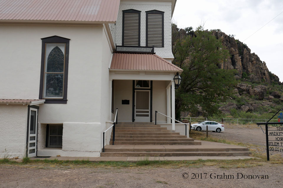 Dancer, Texas - Church Steps