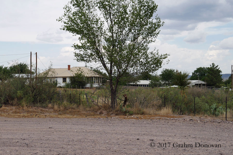 Dancer, Texas - Church Parking Lot