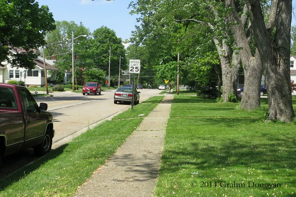 Johnson House - Sidewalk
