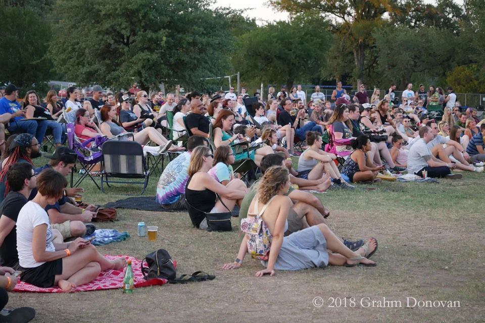 Audience at Dazed and Confused 25th anniversary