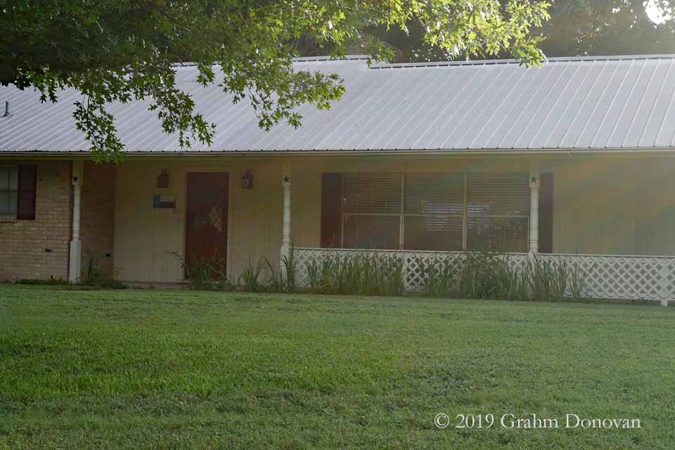 Riggins House Front Yard