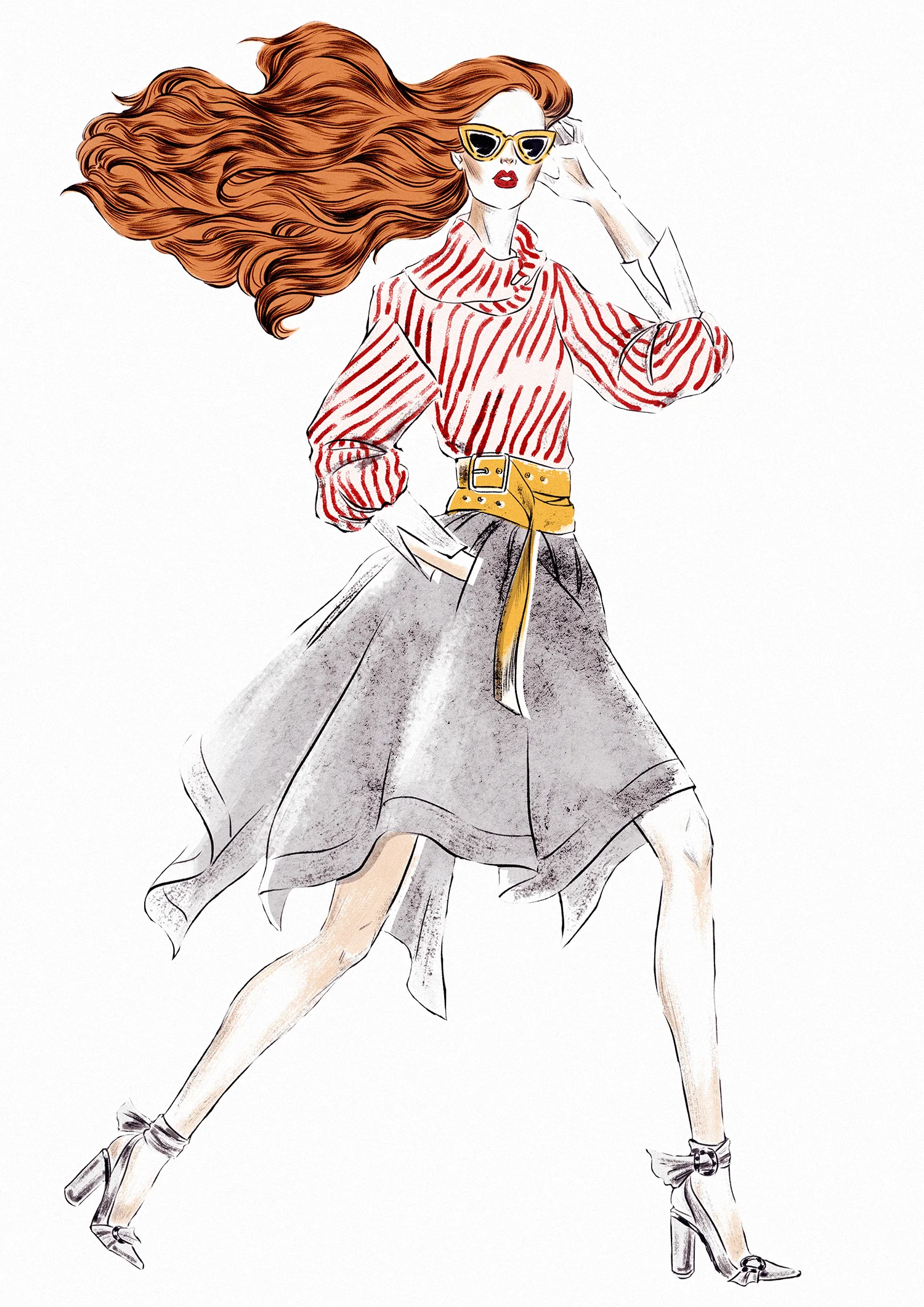 TRESemmé Purse and Illustration