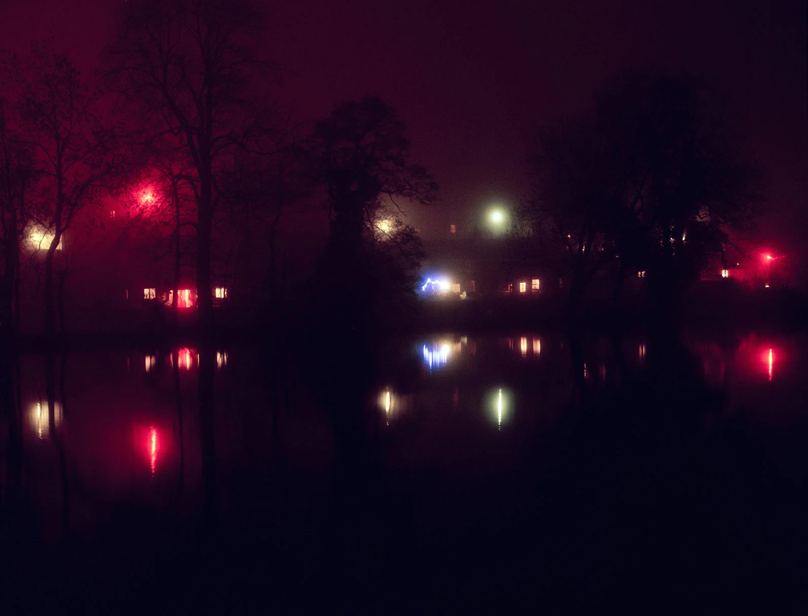 a misty night - f.