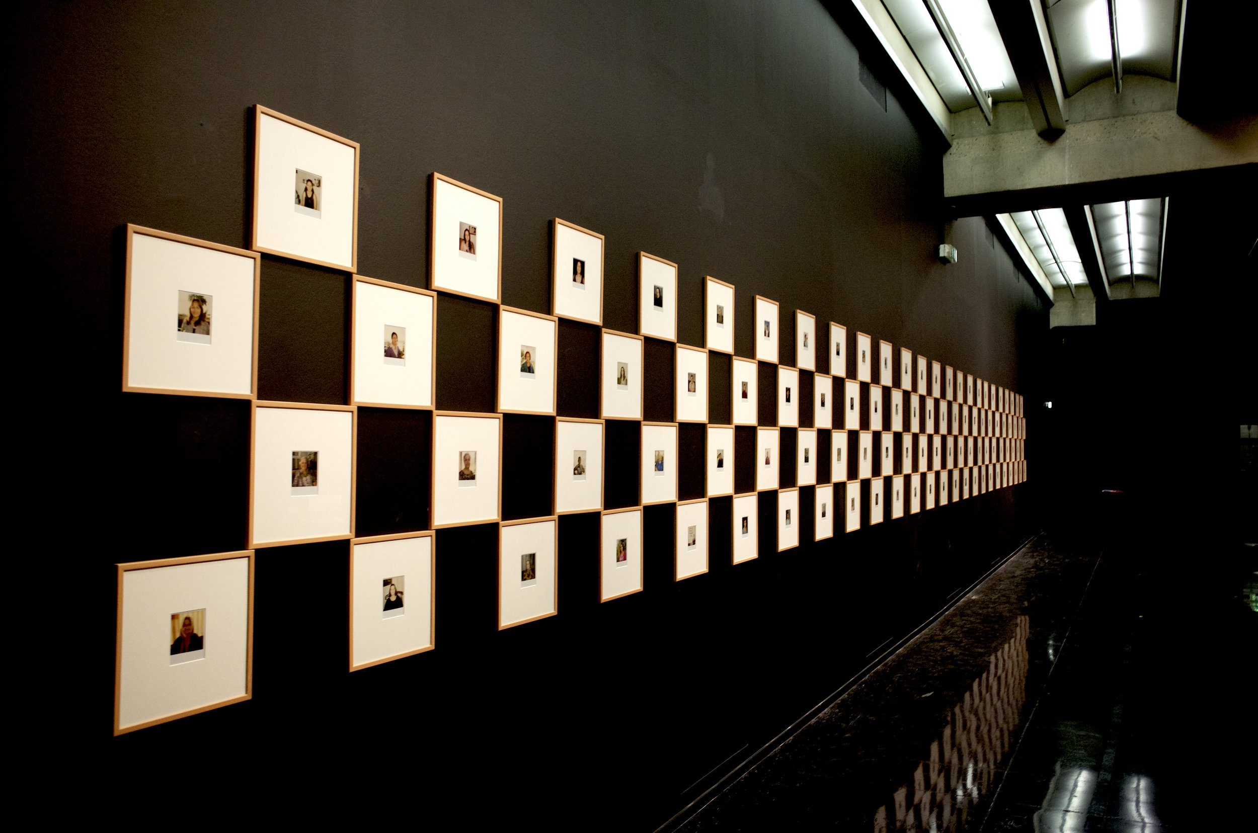 Installation at the Institut du monde arabe, Paris, France, 2015.