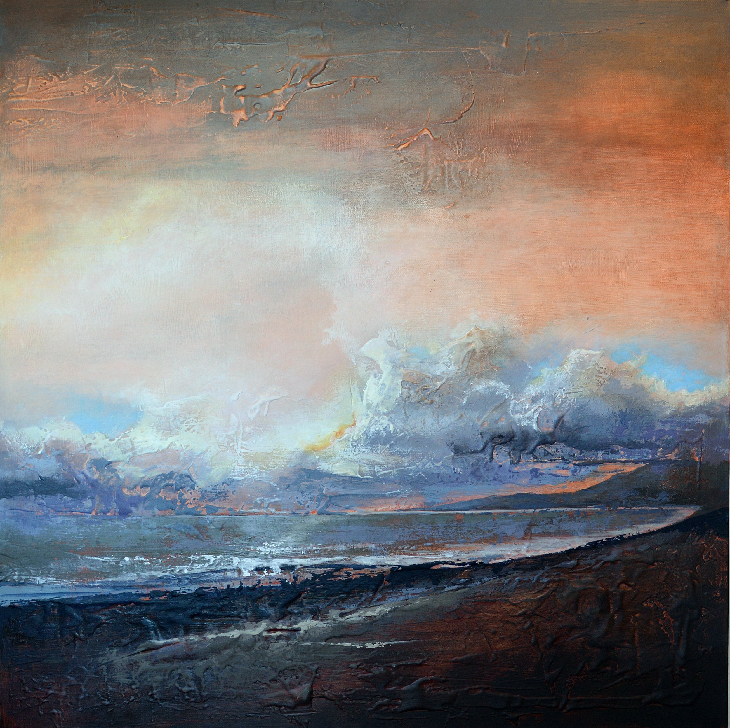 'Storm at Sunset'   SOLD